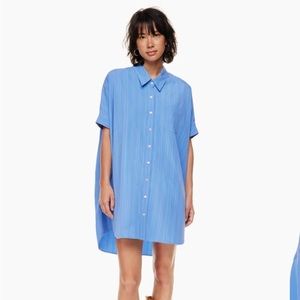 Aritzia Wilfred free Stagecoach dress. New with tags. Oversized look.